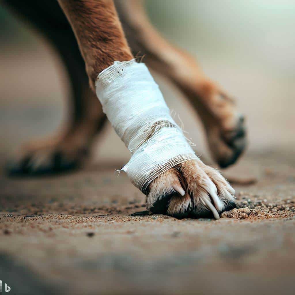 How to Treat Dog Paw Cuts at Home