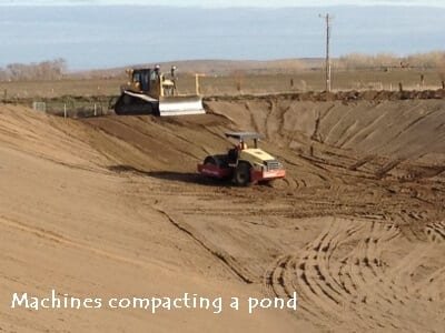 Compacting a Large Pond
